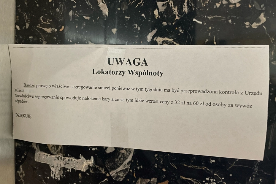 Segregacja śmieci