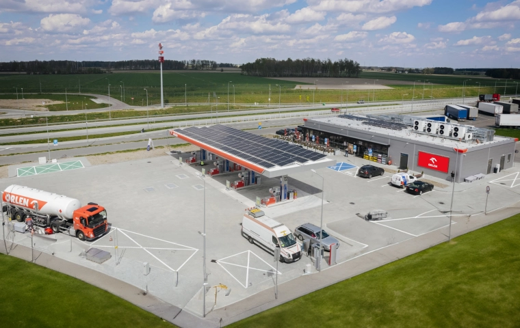 Orlen uruchamia energooszczędne stacje paliw. System stworzyli polscy inżynierowie