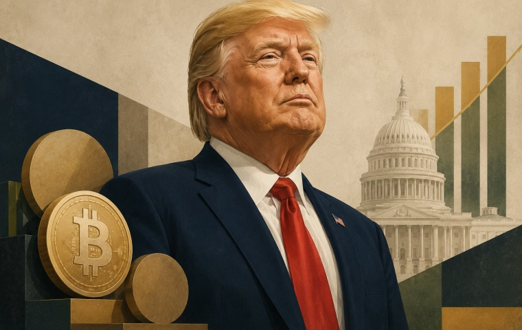Trump zamienił Biały Dom w kryptomaszynę. Ponad miliard dolarów z cyfrowych aktywów i 63 transakcje dziennie